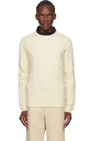 Moncler Off-White Wool Sweater