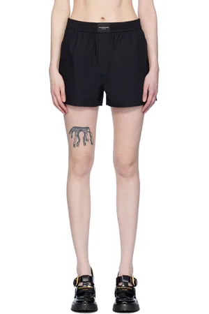 Alexander Wang Black Vented Shorts