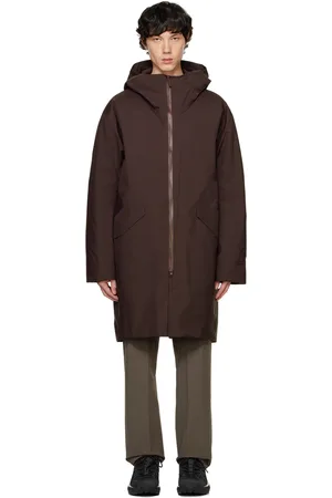 Veilance Burgundy Monitor Down Coat