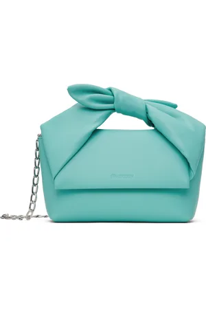J.W.Anderson Blue Medium Bow Twister Top Handle Bag