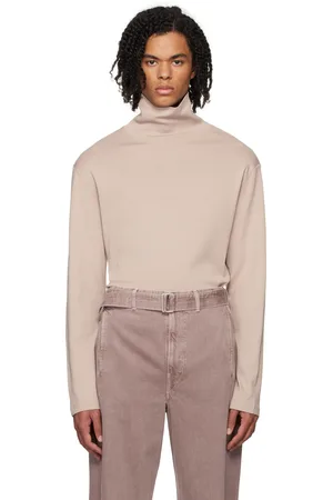 LEMAIRE Pink Long Sleeve Turtleneck