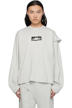 OTTOLINGER Gray Logo Longsleeve T-shirt