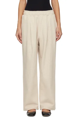 DUNST Beige Drawstring Lounge Pants