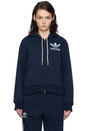 WALES BONNER Navy adidas Originals Edition Track Hoodie