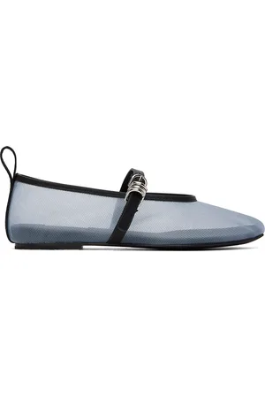 RAG&BONE Blue Spire Mary Jane Ballerina Flats