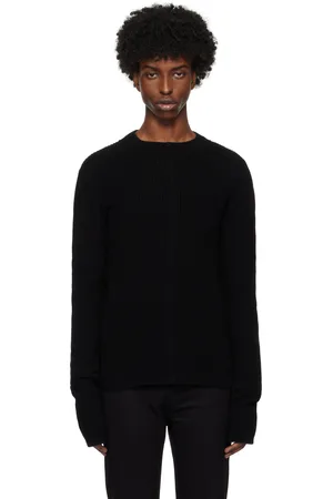 Rick Owens Black Porterville Headon Sweater
