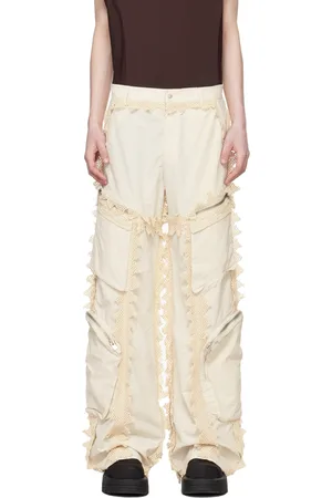 HELIOT EMIL Off-White Spherical Cargo Pants