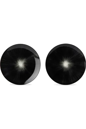 ANN DEMEULEMEESTER Black Serax Edition DÉ Plate Set