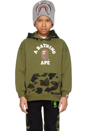 BAPE Kids 1st Camo College Hoodie