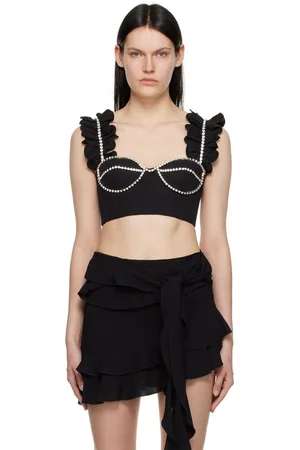 AREA Ruffle Tank Top