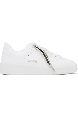 Golden Goose White Purestar Sneakers