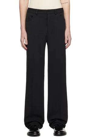 Hope Gray Straight-leg Trousers