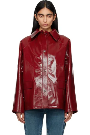 Kassl Editions Red Original Hip Lacquer Jacket