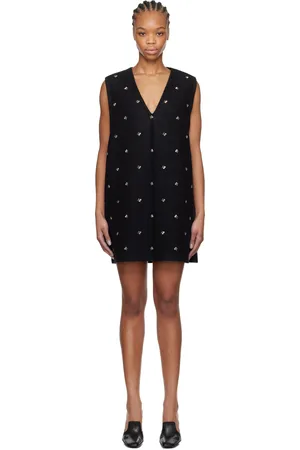 RIER Black Walker Minidress