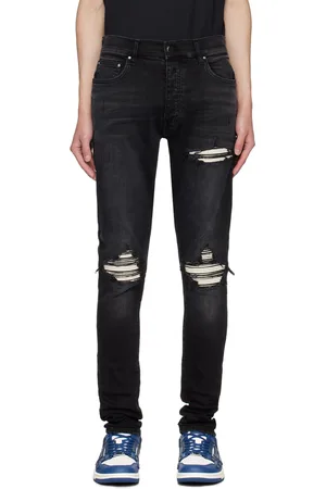 AMIRI Black MX1 Ultrasuede Jeans