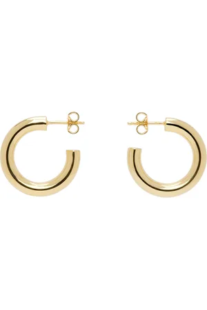 LEMAIRE Gold Small Classic Hoop Earrings
