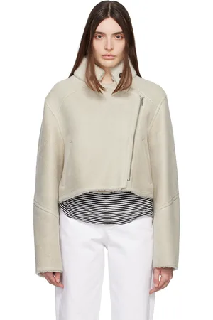 Isabel Marant Beige Apstya Shearling Coat