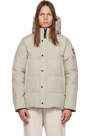 Canada Goose Beige Wyndham Down Jacket