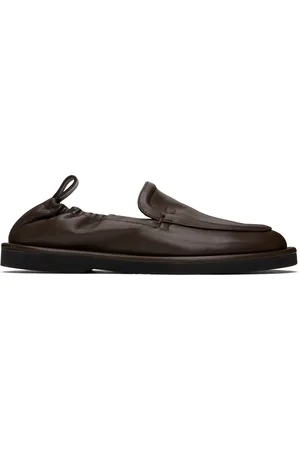 STUDIO NICHOLSON Brown Donovan Loafers