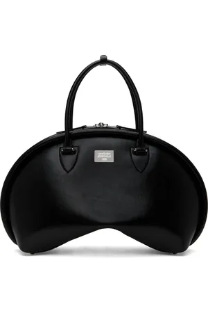 Acne Studios SSENSE Exclusive Black Bowlina Medium Bag