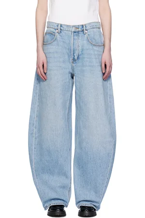 Alexander Wang Blue Oversized Jeans