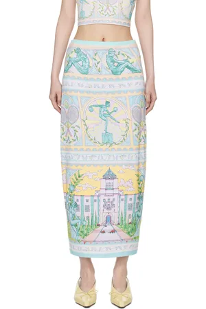 Casablanca Multicolor Midi Skirt