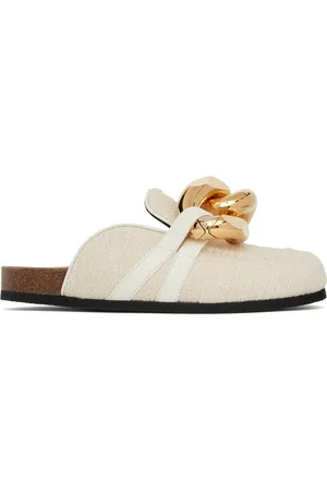 J.W.Anderson Off-White Chain Mules