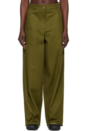 Cecilie Bahnsen Green Anita Jeans