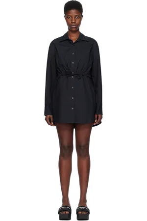 Alexander Wang Black Layered Dress