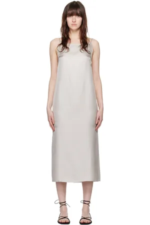 Loulou de Saison Gray Sulum Midi Dress