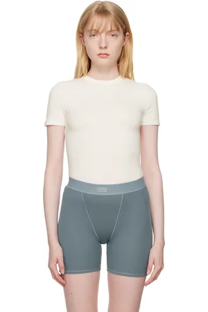 SKIMS Off-White Cotton Jersey T-Shirt