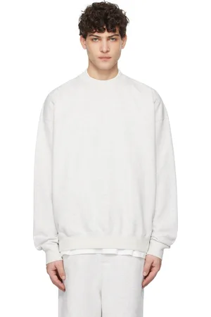 Y-3 Gray French Terry Crew Sweatshirt