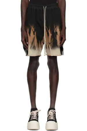 Rick Owens Black Porterville Long Boxers Shorts