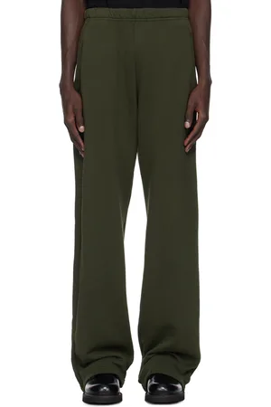 Les Tien Green Utility Puddle Sweatpants