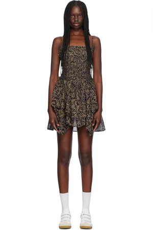 Isabel Marant Black Anka Minidress