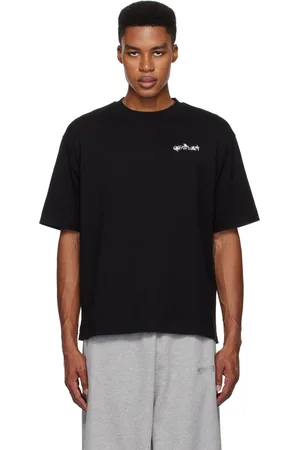 OFF-WHITE Black Flower Arrow Skate T-shirt
