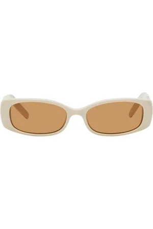 DMY STUDIOS SSENSE Exclusive Off-White Billy Sunglasses