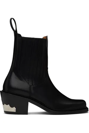 TOGA VIRILIS Square Toe Chelsea Boots