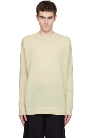 CASEY CASEY Off-White Crewneck Sweater