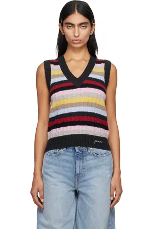 Ganni Multicolor Stripe Vest