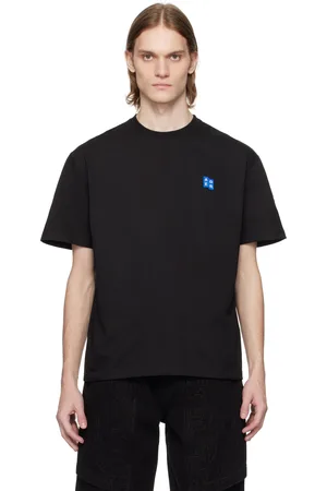 Ader Error Black Sig; TRS Tag 01 T-shirt