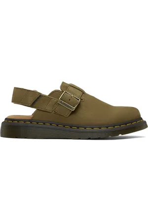Dr. Martens Green Jorge II Slingback Mules