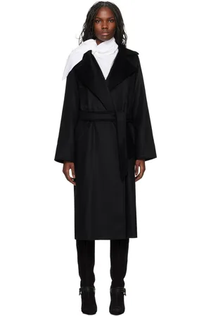 Max Mara Black Manuela Coat