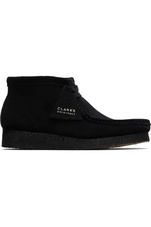 Clarks Black Wallabee Boots