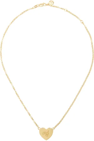Stolen Girlfriends Club Gold Warm Welcome Heart Necklace