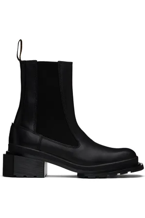 Dr. Martens Black Maybole Square Toe Chelsea Boots