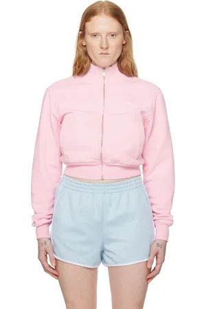 AMBUSH Pink Cropped Sweatshirt