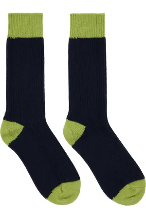 Guest In Residence Navy & Green 