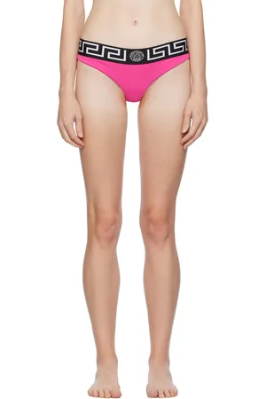 VERSACE Pink Greca Briefs