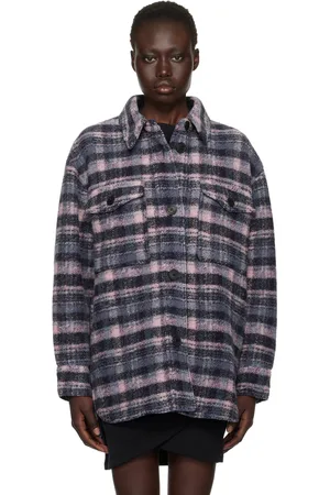 Isabel Marant Blue & Purple Harveli Jacket